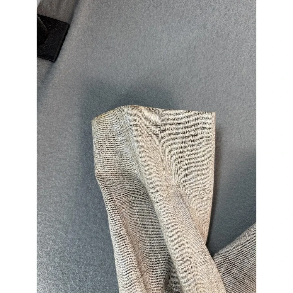 Vintage H Bar C Ranchwear Sport Coat Mens 42R Beige Plaid Western Jacket USA